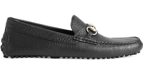 gucci drivers loafers|Shop Gucci Ayrton Leather Driver Loafers .